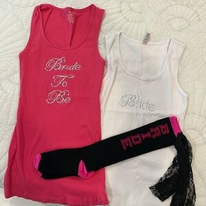 Bride to Be Tank tops and socks